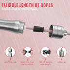 VelocityPro™ Premium Alloy Speed Jump Rope with 360° Bearings