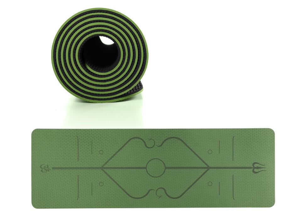 Eco-Friendly TPE Yoga Mat (6mm & 8mm)