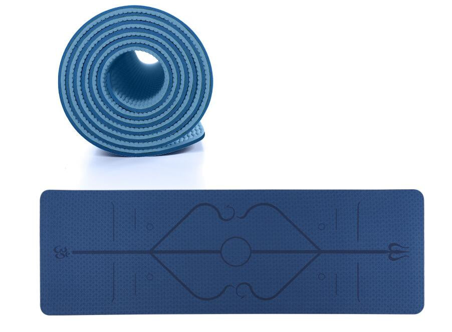 Eco-Friendly TPE Yoga Mat (6mm & 8mm)