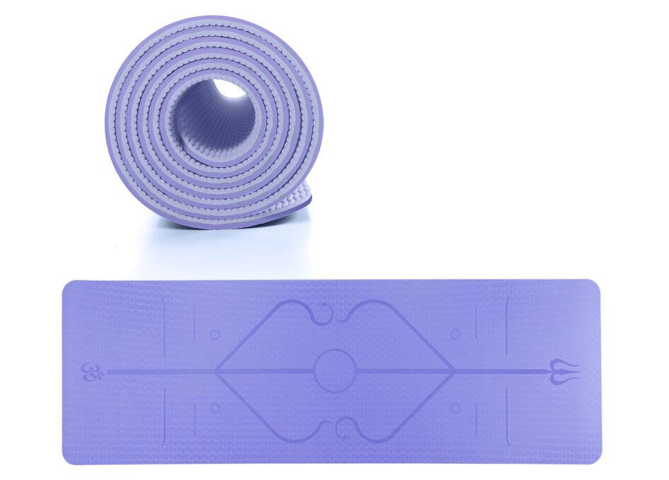 Eco-Friendly TPE Yoga Mat (6mm & 8mm)