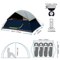 Apex 4-Person Double-Layer Camping Tent