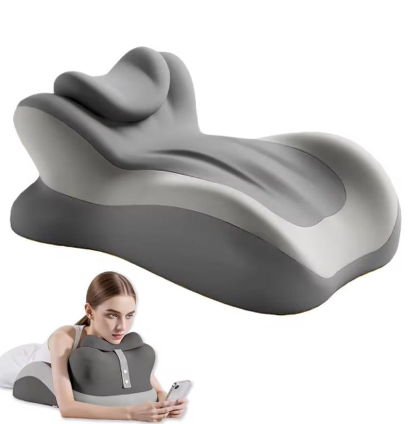 Ergonomic Memory Foam Lounge & Reading Pillow