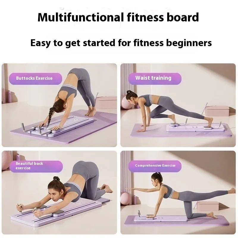 CoreSculpt™ Foldable Pilates Reformer & Full-Body Home Gym