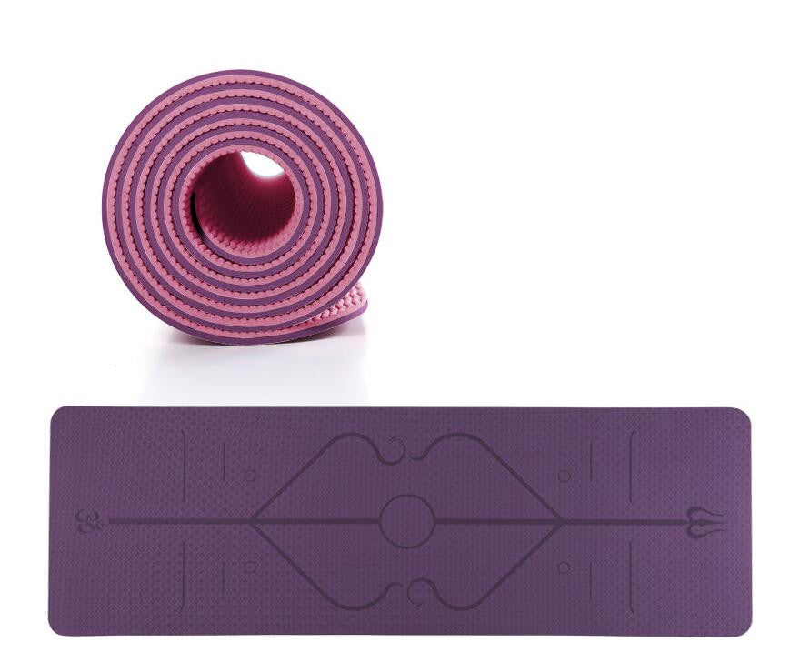 Eco-Friendly TPE Yoga Mat (6mm & 8mm)