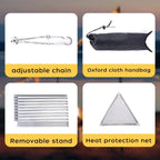 The Wildfire Tripod: Portable Campfire & Cooking Rig