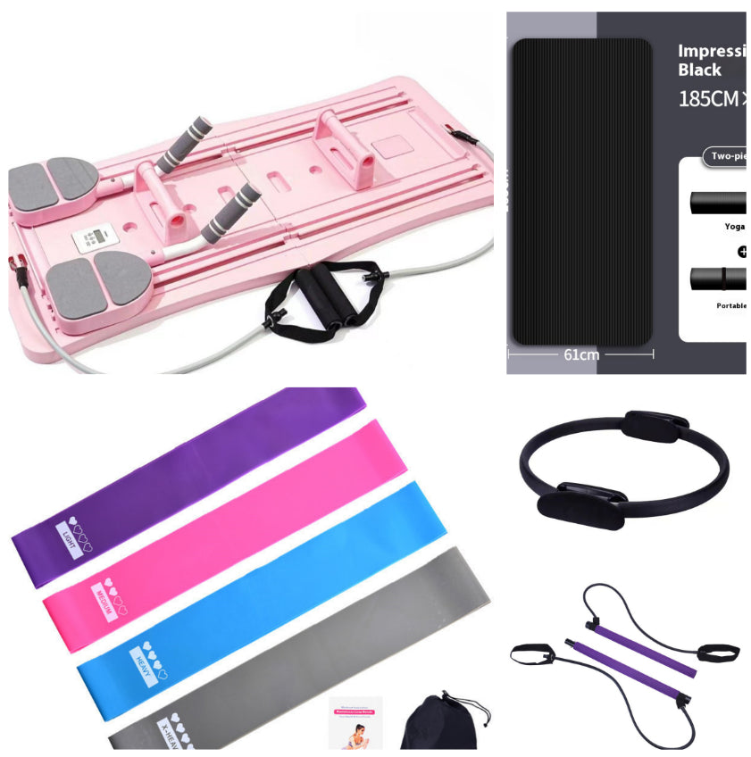 CoreSculpt™ Foldable Pilates Reformer & Full-Body Home Gym