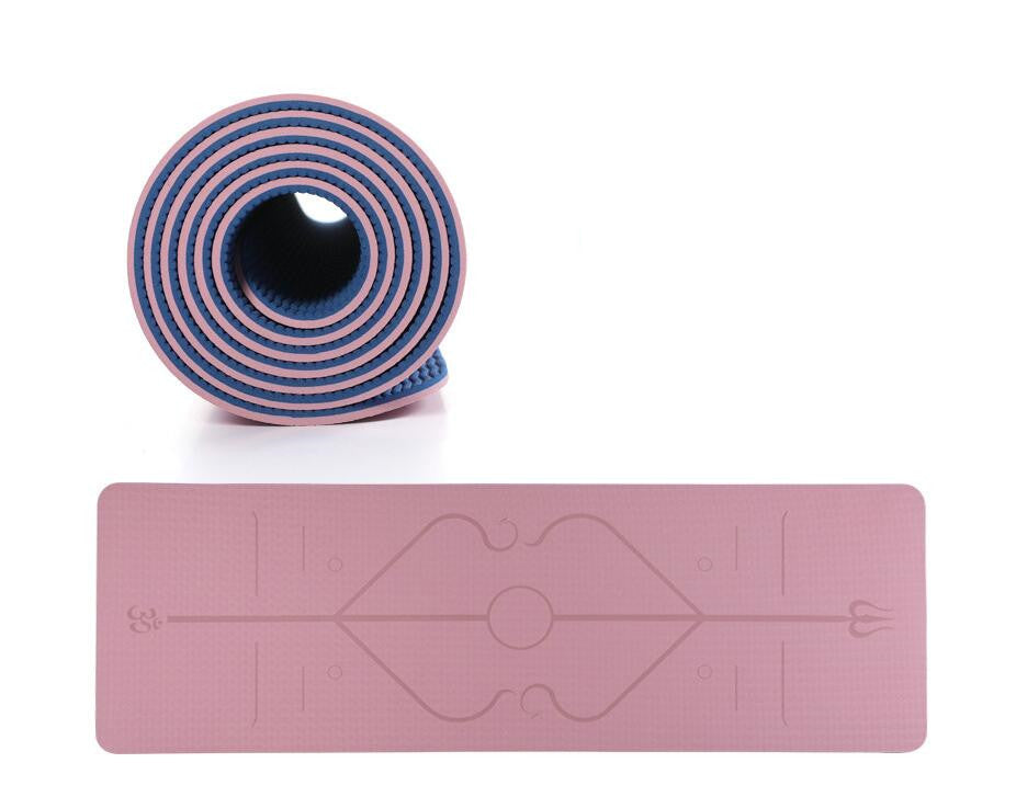 Eco-Friendly TPE Yoga Mat (6mm & 8mm)