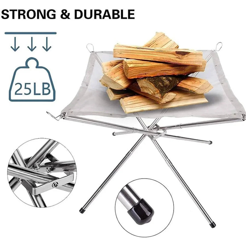 The Ember Stand: Ultra-Light Portable Fire Pit