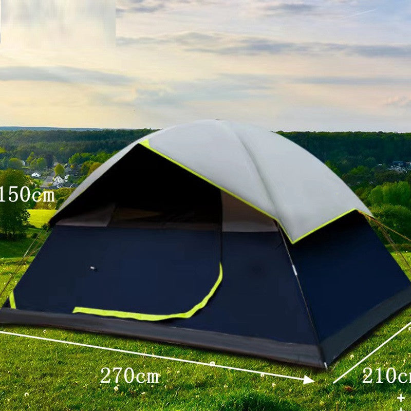 Apex 4-Person Double-Layer Camping Tent