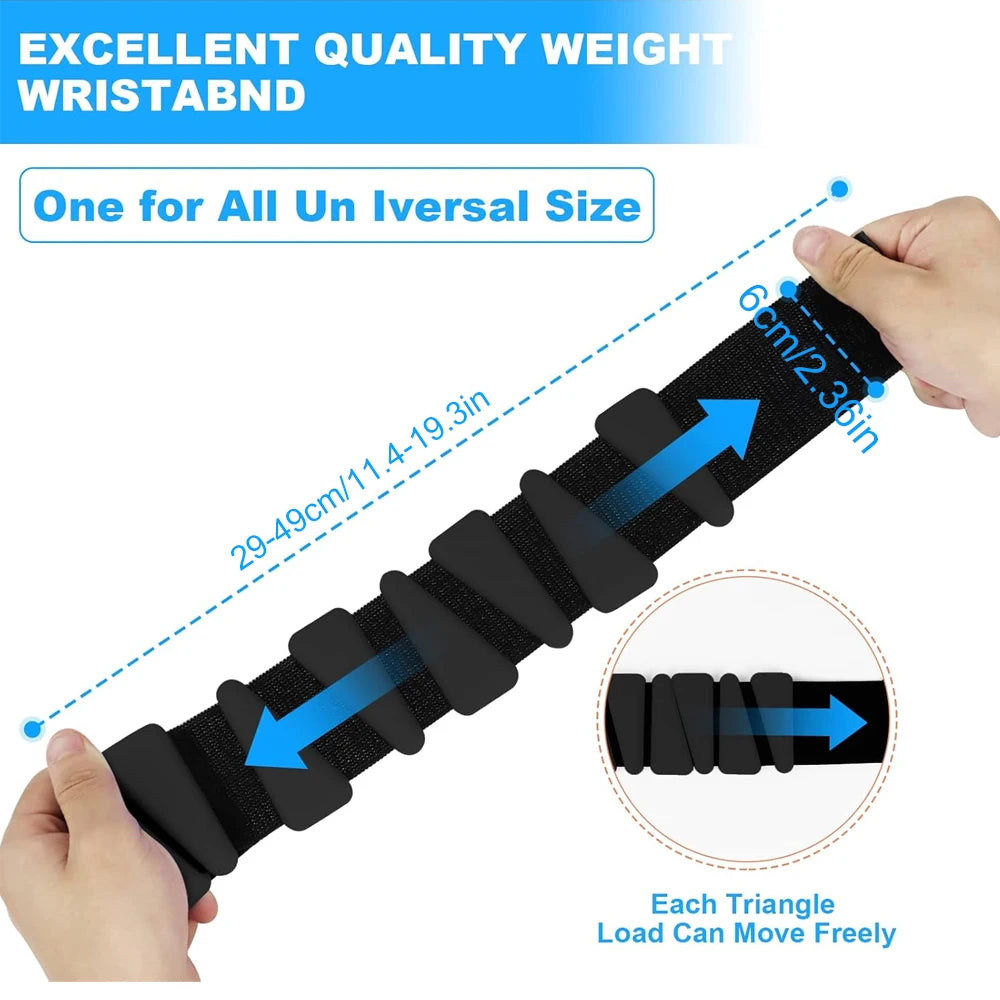 The Gravity Cuffs: Adjustable Wearable Resistance