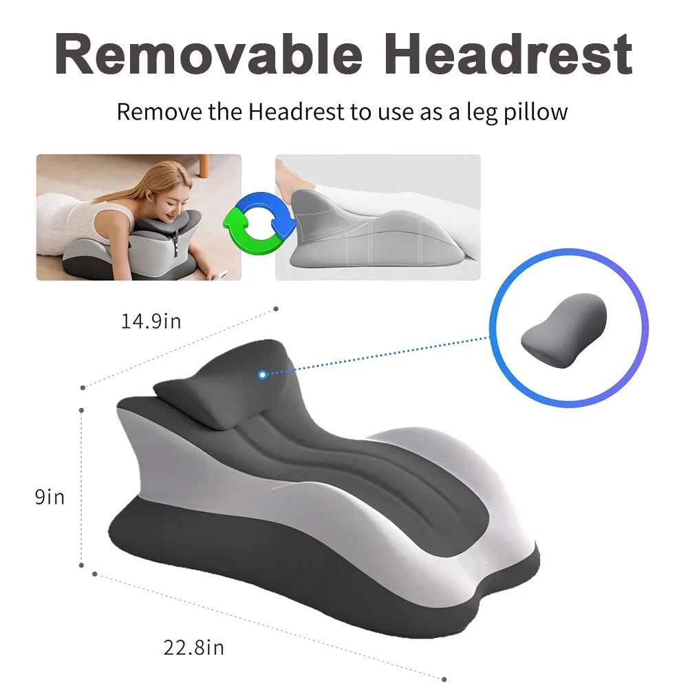 Ergonomic Memory Foam Lounge & Reading Pillow