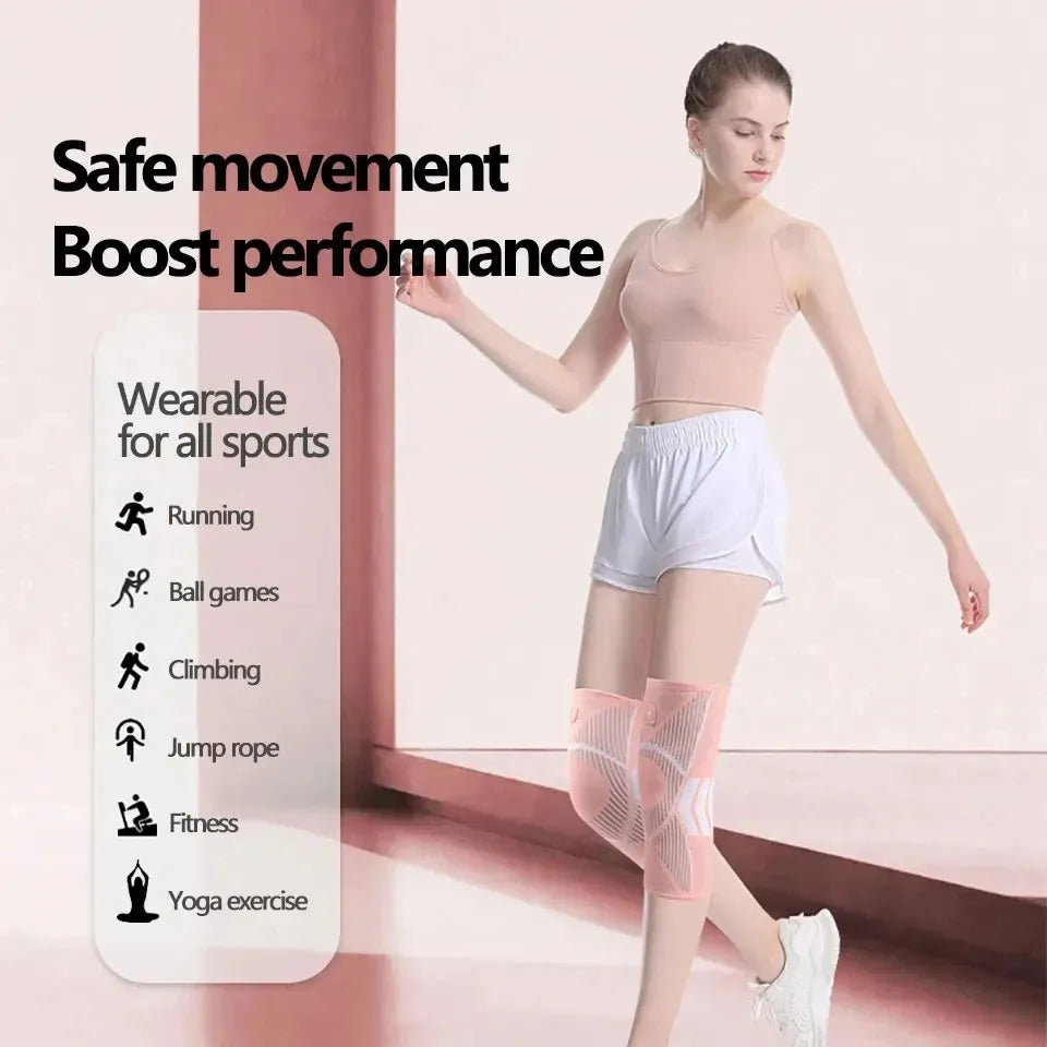 The Guardian: Seamless Kinetic Knee Sleeve