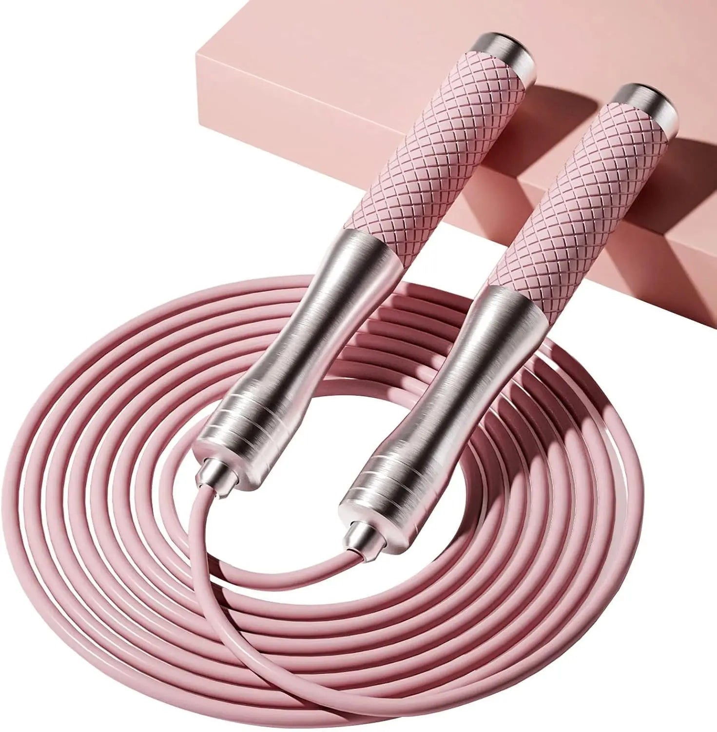 VelocityPro™ Premium Alloy Speed Jump Rope with 360° Bearings