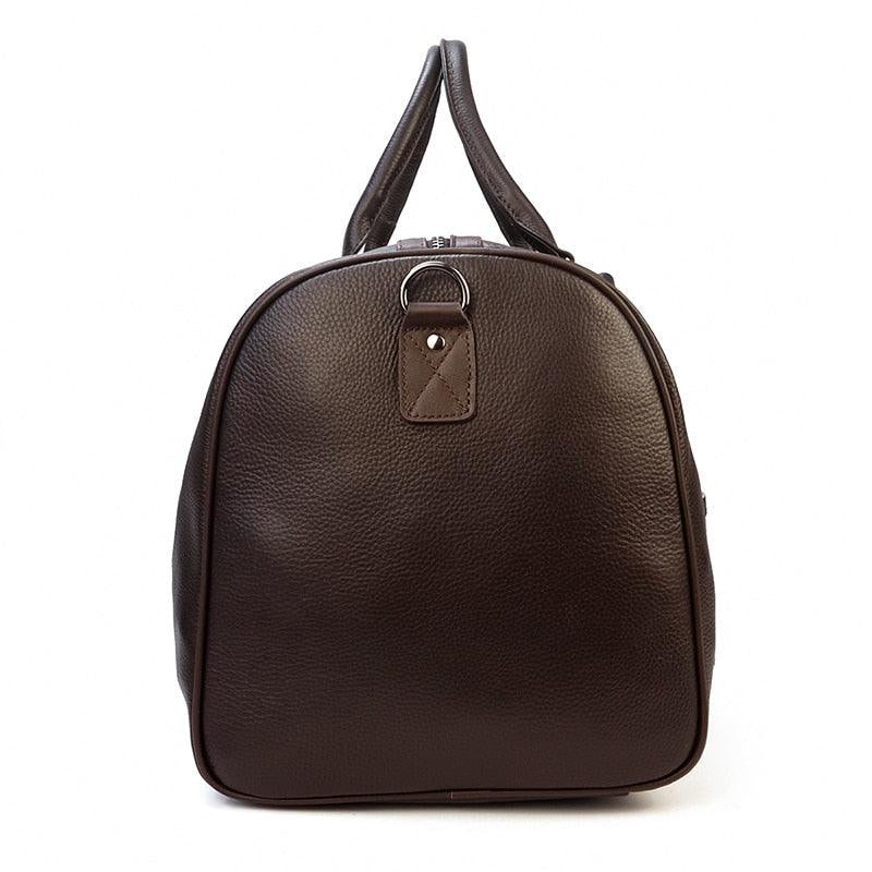 Executive Leather Gym & Weekender Duffel