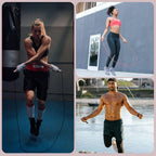 VelocityPro™ Premium Alloy Speed Jump Rope with 360° Bearings