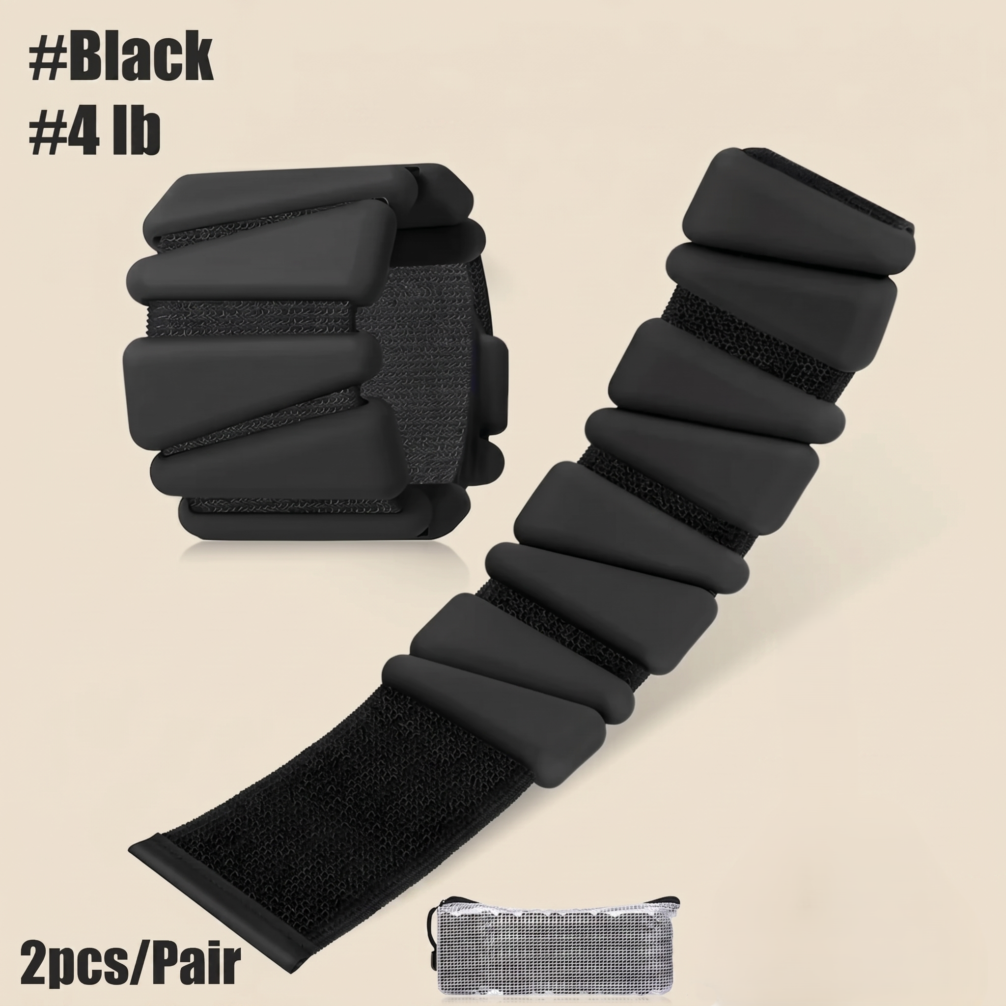 The Gravity Cuffs: Adjustable Wearable Resistance