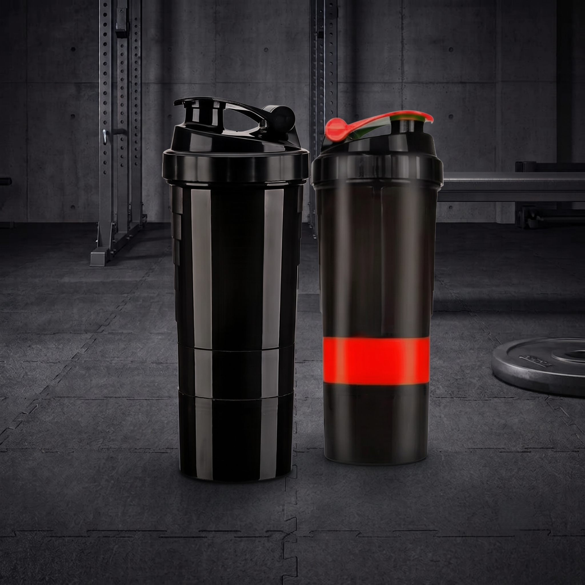 ProMix 3-Layer Protein Shaker Bottle
