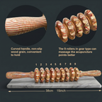 The Apex: 9-Wheel Deep Tissue Kinetic Roller