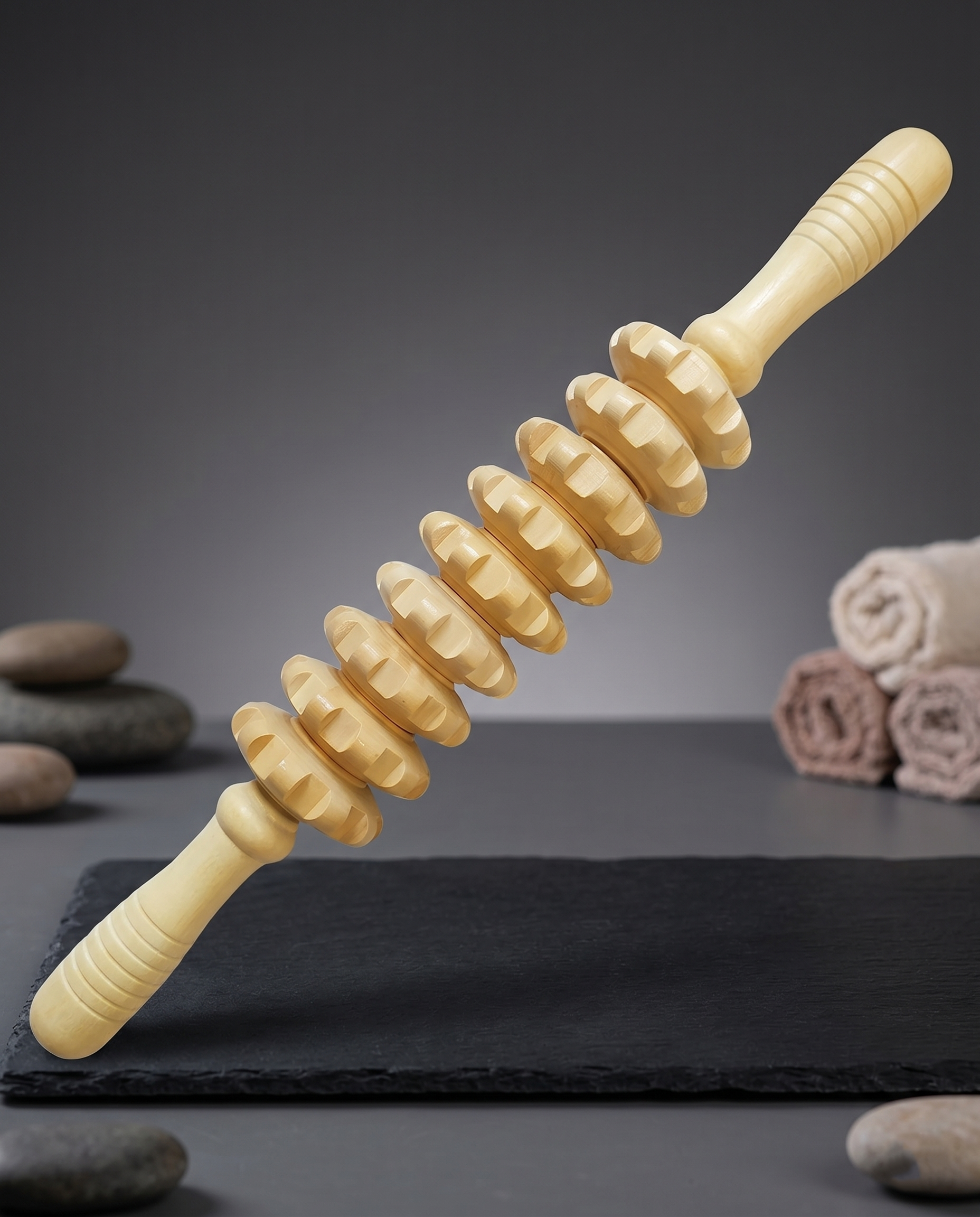 The Apex: 9-Wheel Deep Tissue Kinetic Roller