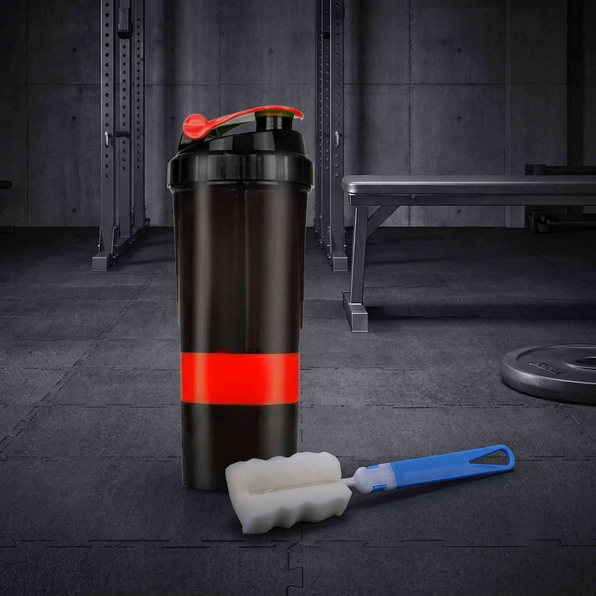 ProMix 3-Layer Protein Shaker Bottle