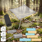 The Ember Stand: Ultra-Light Portable Fire Pit
