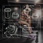 ProMix 3-Layer Protein Shaker Bottle
