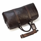 Executive Leather Gym & Weekender Duffel