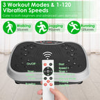 Whole Body Vibration Platform with Resistance Bands