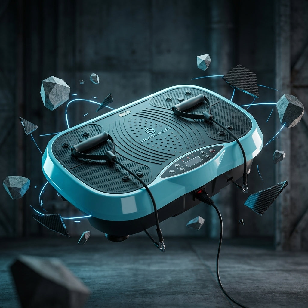 Whole Body Vibration Platform with Resistance Bands