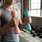 Boundless Diamond-Cut Adjustable Dumbbell Set (3kg)
