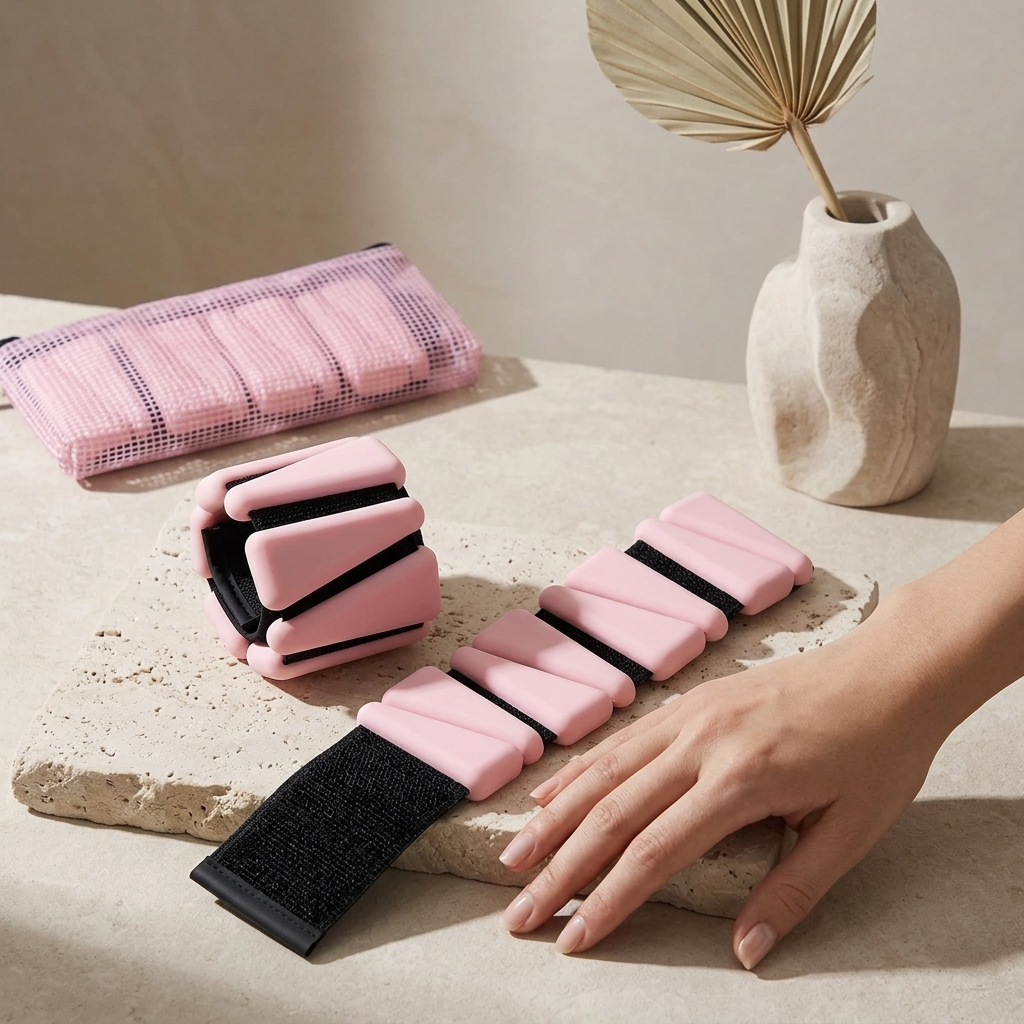 The Gravity Cuffs: Adjustable Wearable Resistance