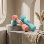Boundless Diamond-Cut Adjustable Dumbbell Set (3kg)