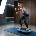 Whole Body Vibration Platform with Resistance Bands